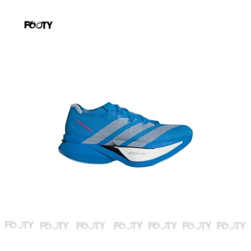 Adizero Prime X3 Strung Solar Blue, Silver Metallic, Lucid Red