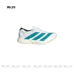 Adizero Adios Pro 4 Cloud White, Pure Teal, Carbon